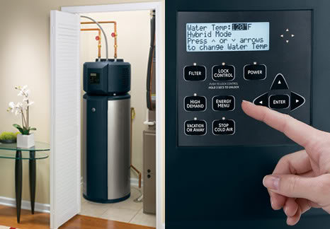 Heat pump hot water vs. standard electric storage hot water